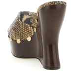 Magda Butrym Python Print Mules