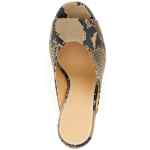 Magda Butrym Python Print Mules