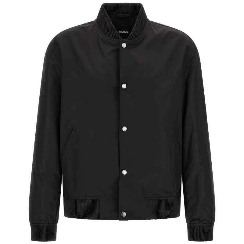 Hugo Boss Monogram Sleeve Bomber Jacket