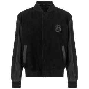 Hugo Boss Leather Bomber Jacket