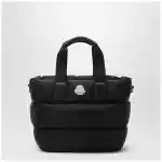 Moncler Black small Caradoc tote bag