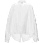 Balenciaga Asymmetric Shirt With Logo Embroidery