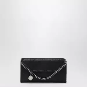 Stella McCartney Falabella black crossbody wallet