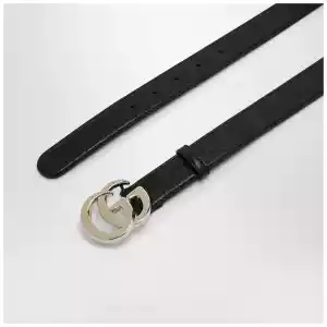 GUCCI GG Milano black leather belt