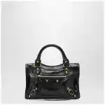 Balenciaga Le City mini bag in black lambskin
