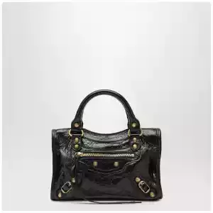 Balenciaga Le City mini bag in black lambskin