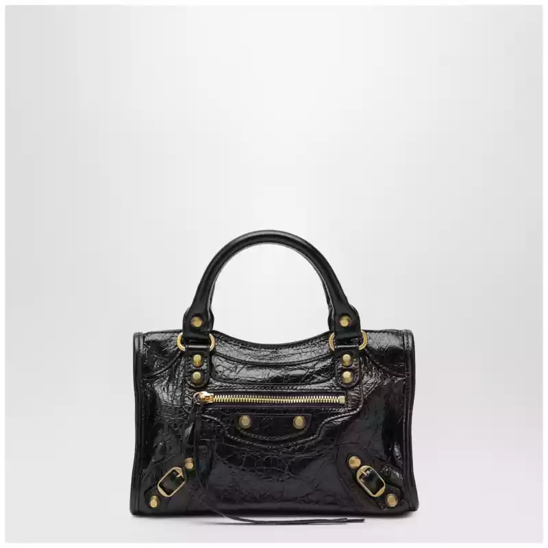 Balenciaga Le City mini bag in black lambskin