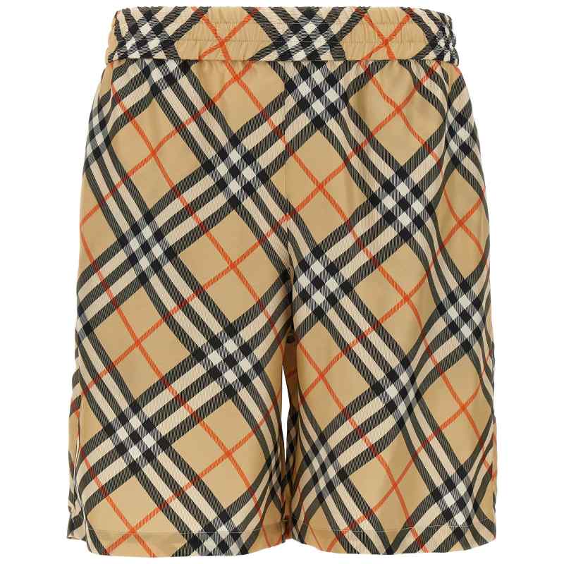 8091199SANDIPCHECK_01_M_2024-12-10T09-18-07.149Z-1 Burberry Check Silk Bermuda Shorts