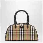 Burberry Sand Highlands Check Bag