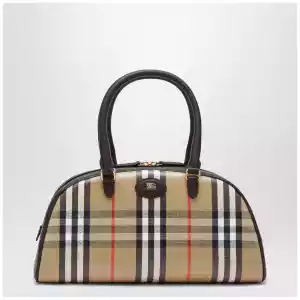 Burberry Sand Highlands Check Bag