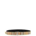 Burberry Logo Buckle Reversible Belt