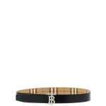 Burberry Logo Buckle Reversible Belt