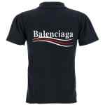 Balenciaga Logo Embroidery Polo Shirt