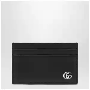 GUCCI Black GG Marmont Card Holder