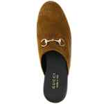 Gucci Gg Suede Mules