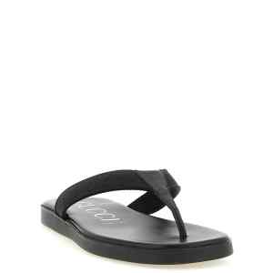 Gucci Jacquard Thong Sandals
