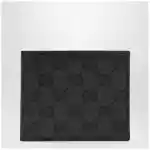 GUCCI Essence Classic bifold wallet in GG canvas, black