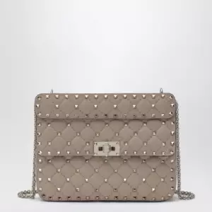 Valentino Garavani Medium Rockstud Spike bag in powder pink nappa leather