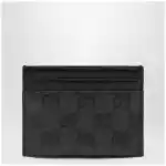 GUCCI Essence Classic card holder in black GG canvas