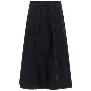 Alberta Ferretti Denim Skirt