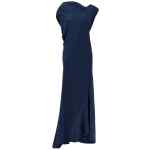 Alberta Ferretti Draped Asymmetrical Dress