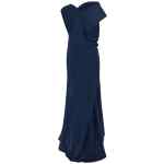Alberta Ferretti Draped Asymmetrical Dress