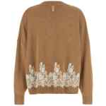 Alberta Ferretti Lace Insert Cardigan