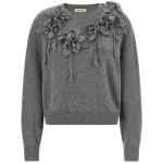 Alberta Ferretti Embroidered Flower Sweater