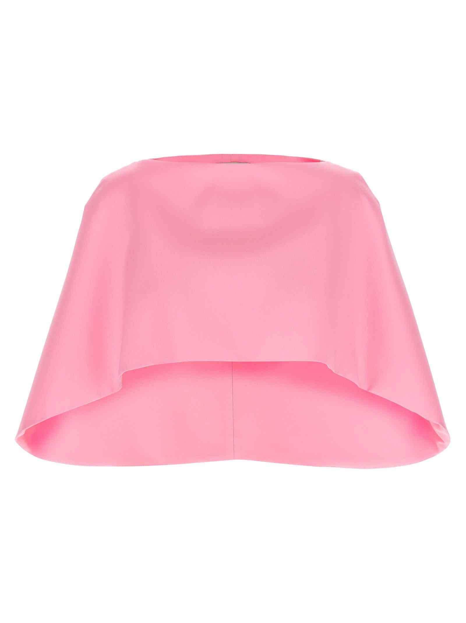 Alberta Ferretti Cropped Mantle
