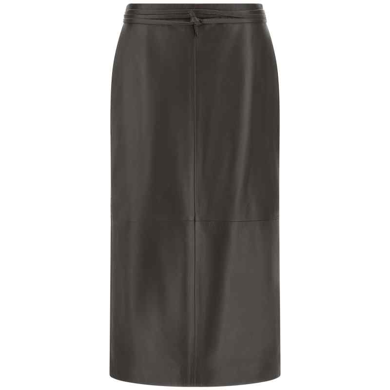 Alberta Ferretti Leather Skirt