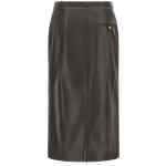 Alberta Ferretti Leather Skirt