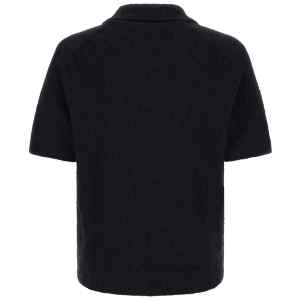Lacoste Bouclé Knitted Polo Shirt