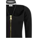 Elisabetta Franchi Fabric Stitch Knit Dress