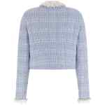 Self-Portrait Check Knit Jacket