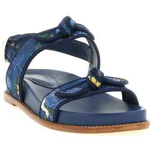 Alexandre Birman A. Birman X Agua Grosgrain Raffia Sport Sandals