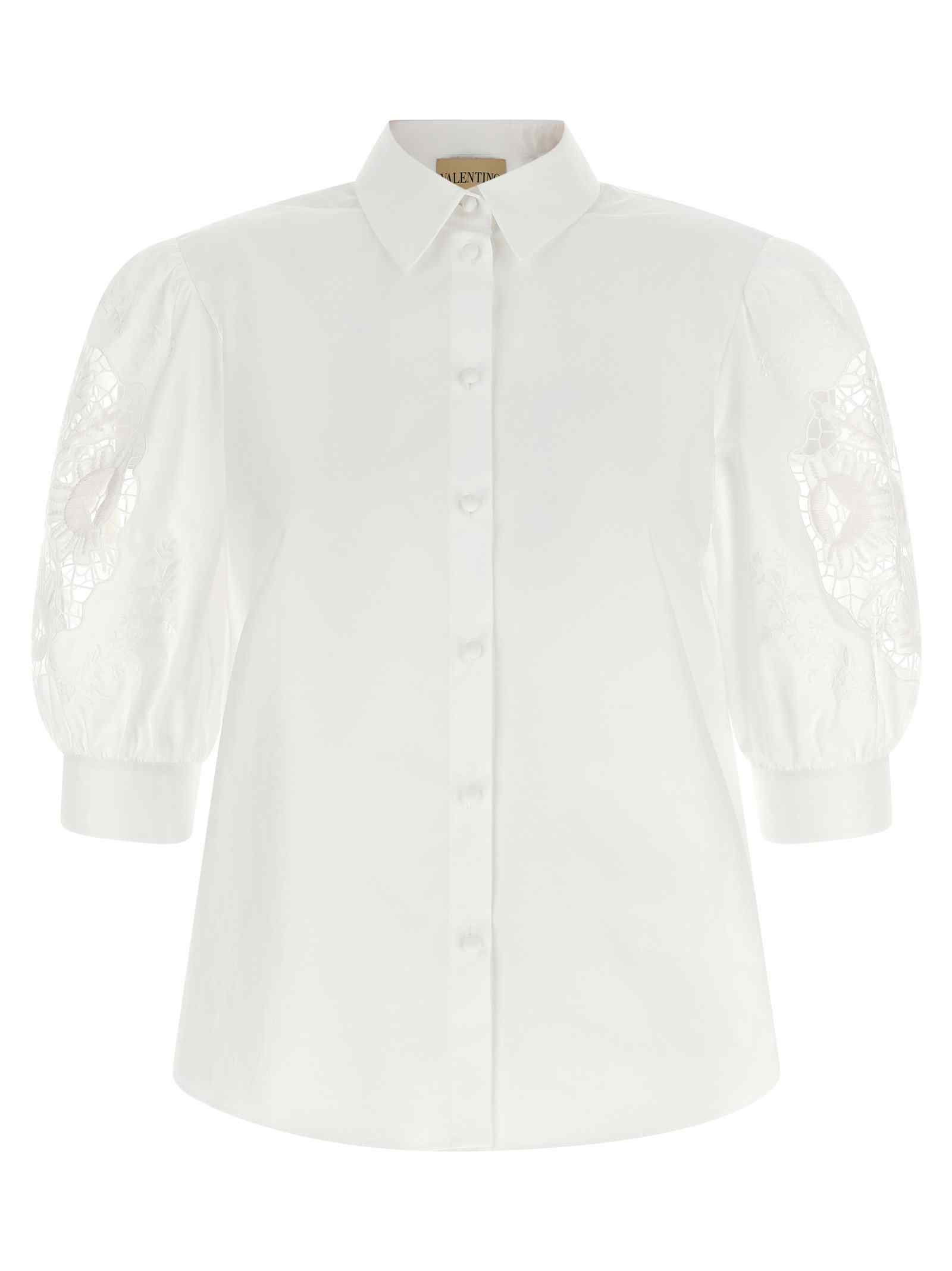 Valentino Garavani Macramé Insert Shirt