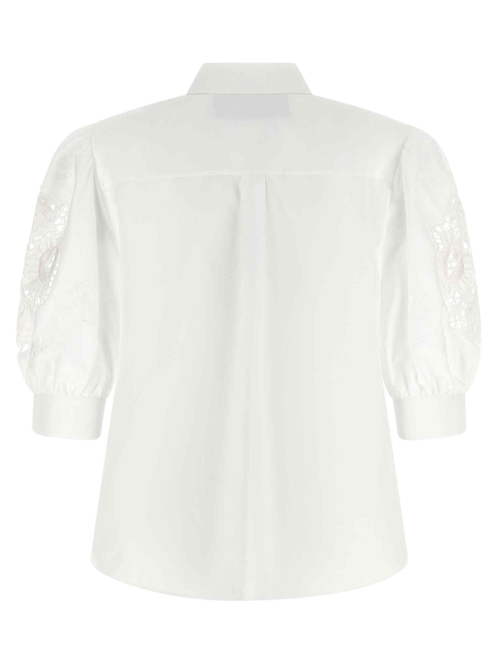 Valentino Garavani Macramé Insert Shirt
