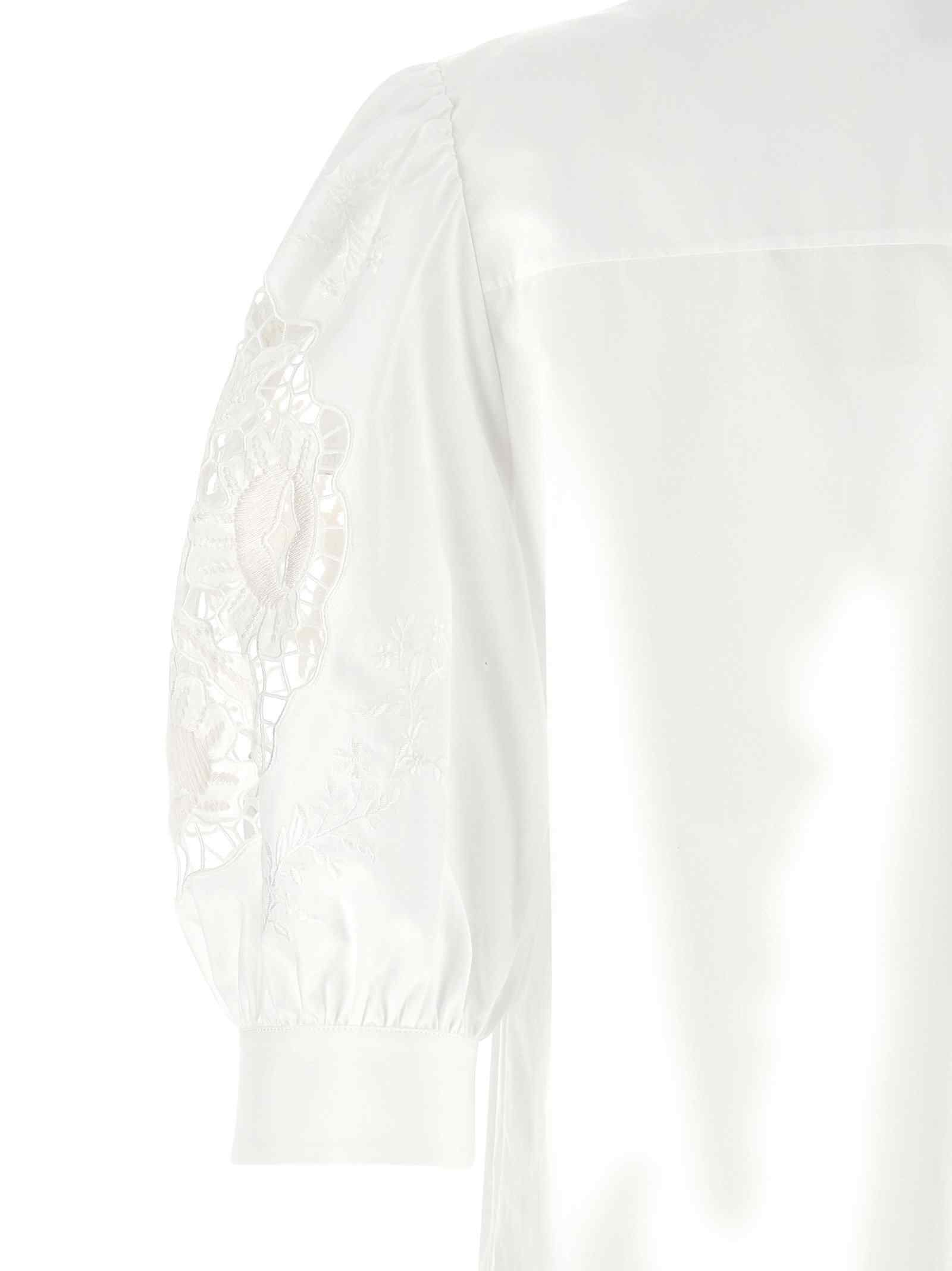 Valentino Garavani Macramé Insert Shirt