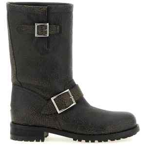 Jimmy Choo Biker Mid Ankle Boots
