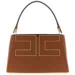 Elisabetta Franchi Maxi Logo Handbag