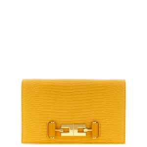 Elisabetta Franchi Lizard Print Shoulder Bag
