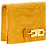 Elisabetta Franchi Lizard Print Shoulder Bag