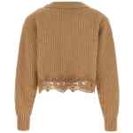 Chloé Cropped Lace Sweater