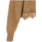 Chloé Cropped Lace Sweater