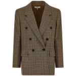 Chloé Check Double-breasted Blazer