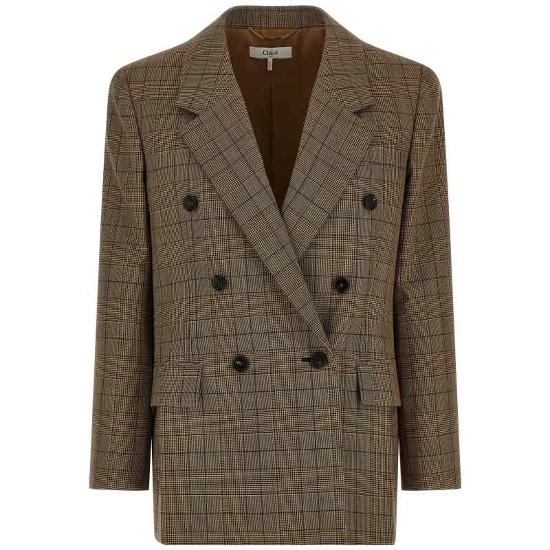 CH26AVE7816493C_01_M_2026-06-23T10-34-52.868Z Chloé Check Double-breasted Blazer