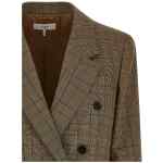 Chloé Check Double-breasted Blazer
