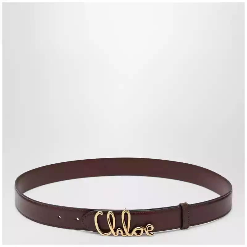 Brown The Chloé Iconic Belt