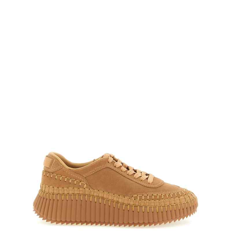CHC24A00RMS20R_01_M_2026-06-25T09-06-41.238Z Chloé Nama Wedge Sneakers