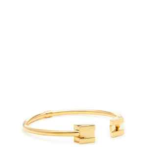 Elisabetta Franchi Geometric Logo Necklace
